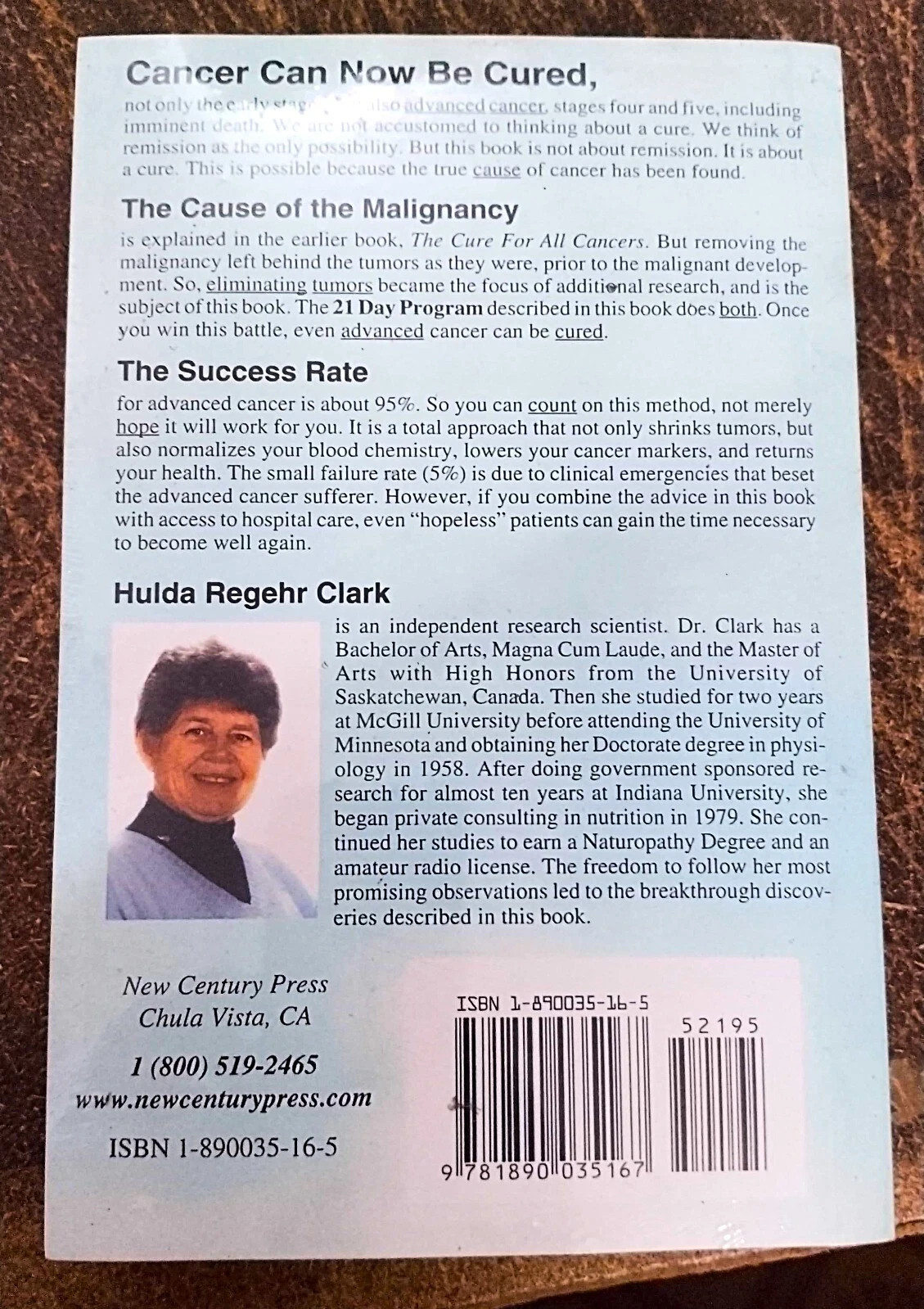 The Cure for All Advanced Cancers FAST SHIPPING FREE SHIPPING..