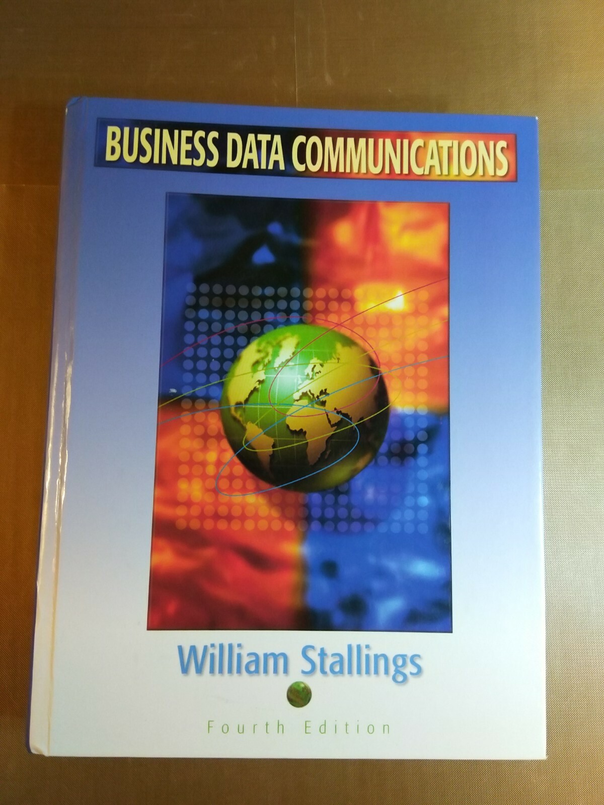 Business Data Communications Hardcover William Stallings