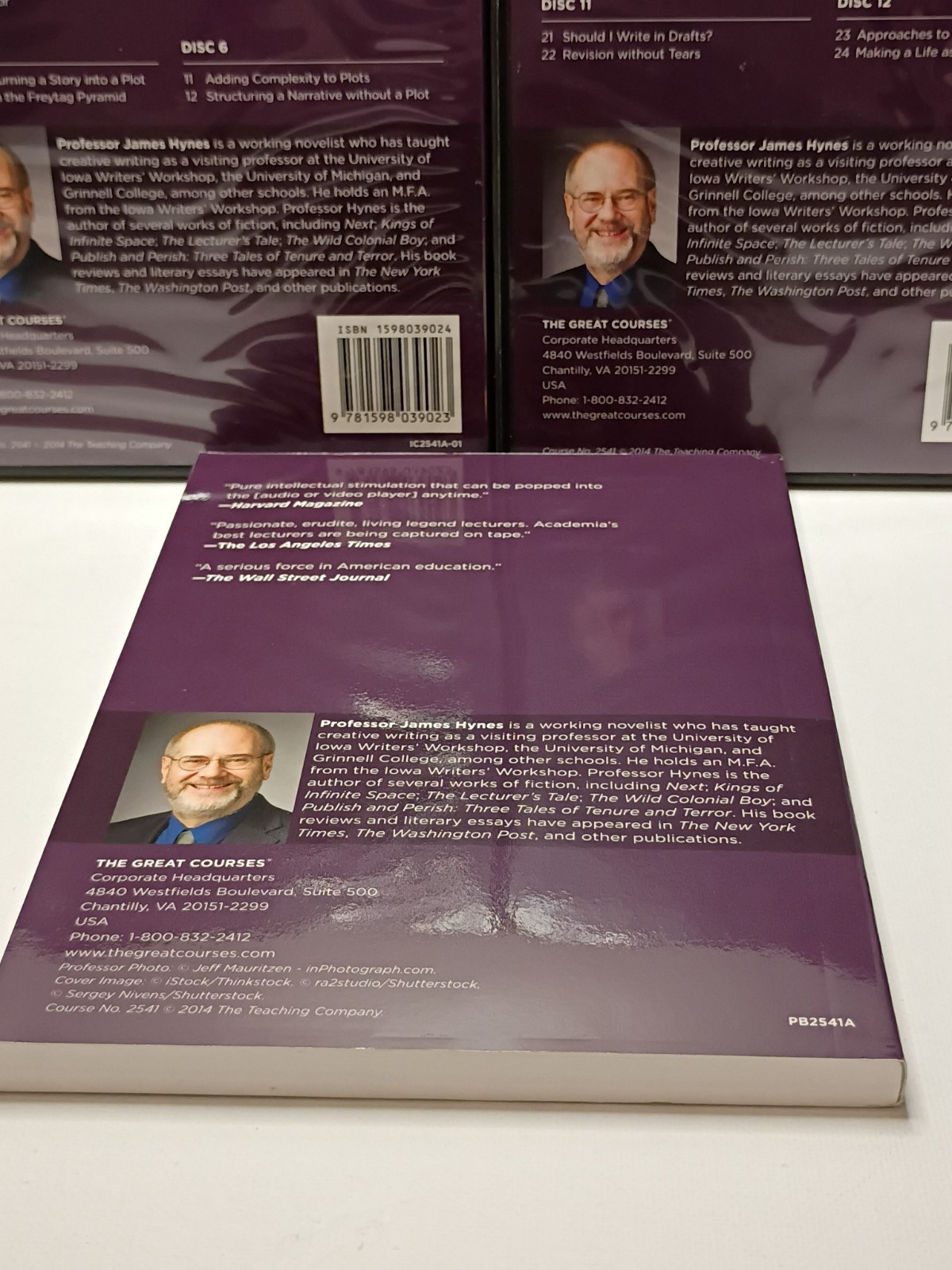 The Great Courses: Writing Great Fiction: Storytelling Tips,, DVDs + Audio CDs