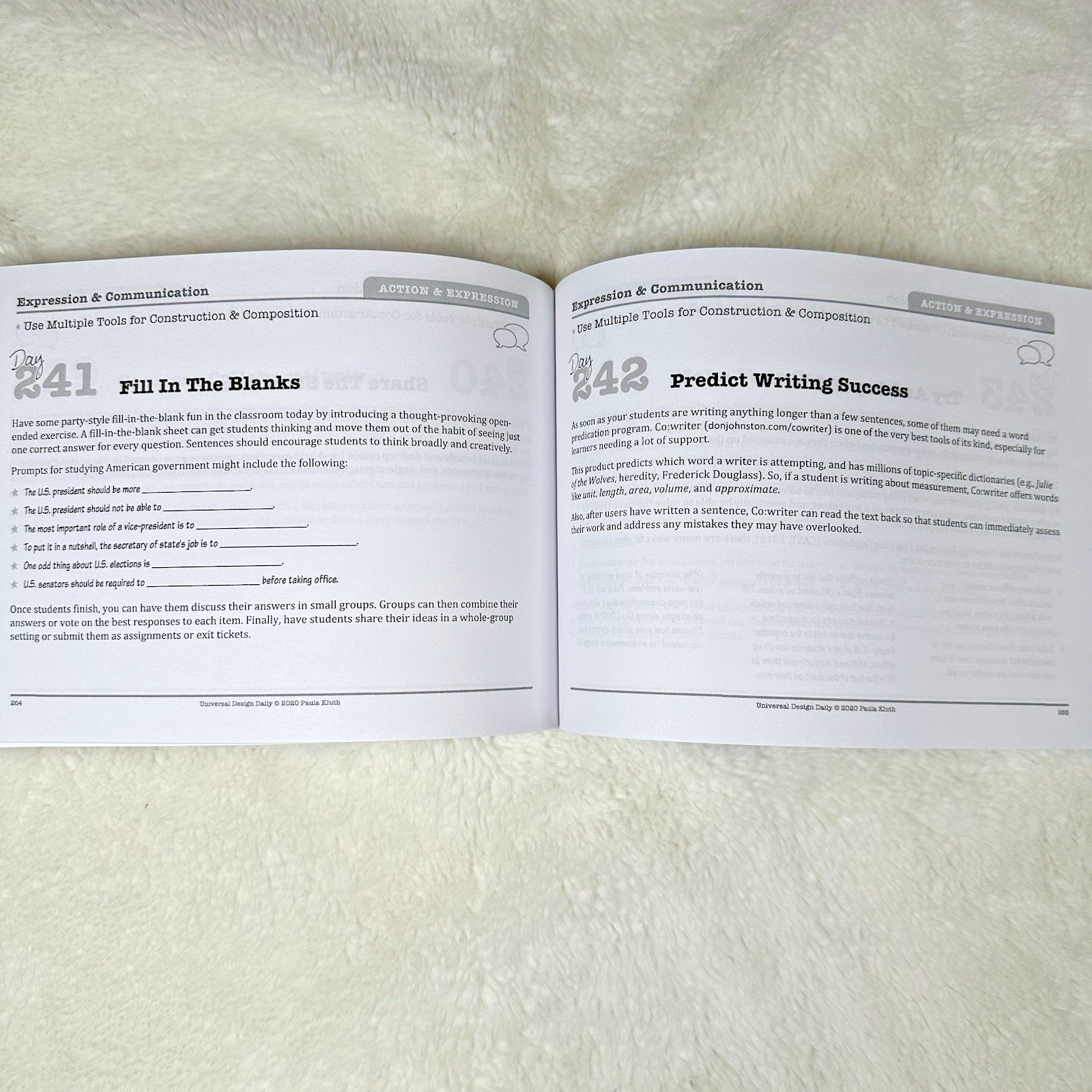 Universal Design Daily: 365 Ways to Teach, Support Using UDL 2nd Ed, Paula Kluth
