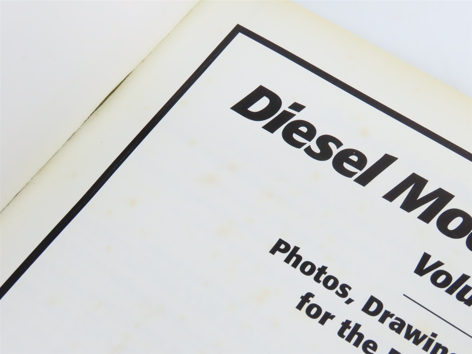 Diesel Modeler’s Guide – Vol. 1 by Randall B. Lee Â©1996 SC Book