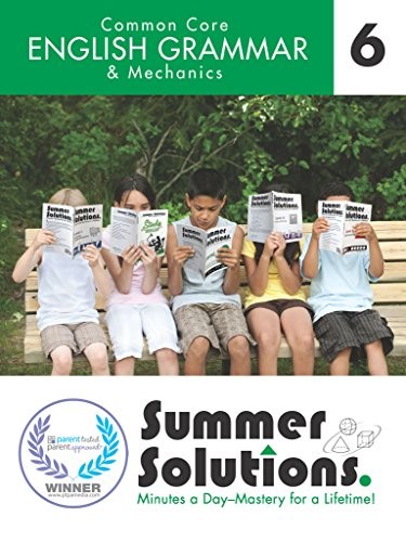 SUMMER SOLUTIONS COMMON CORE ENGLISH LEVEL 6 By Nancy L. Mcgraw *Mint Condition*
