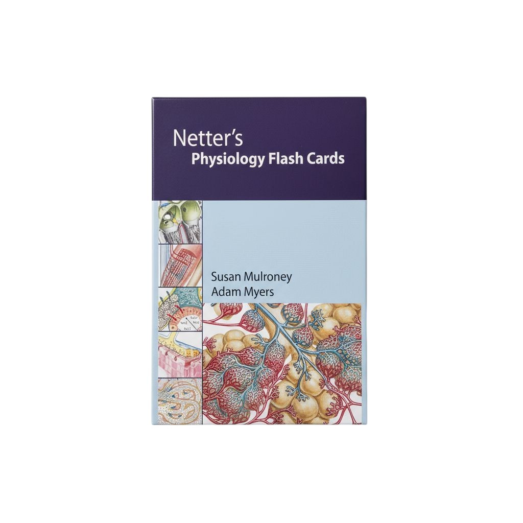 Netter Basic Science Ser.: Netter’s Physiology Flash Cards by Adam Myers