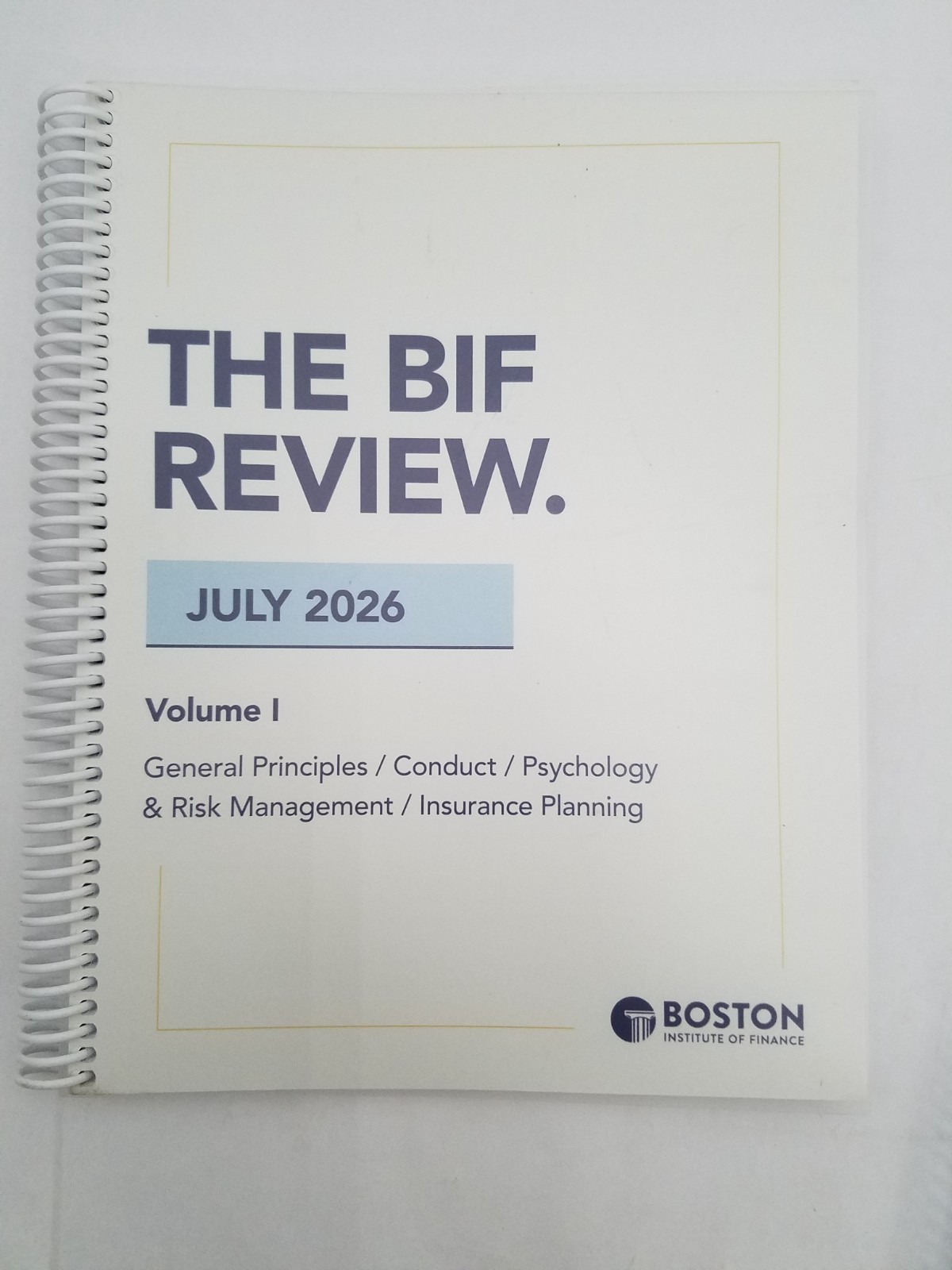 The BIF Review July 2026 (Boston Institute of Finance) Volumes 1,2,&3