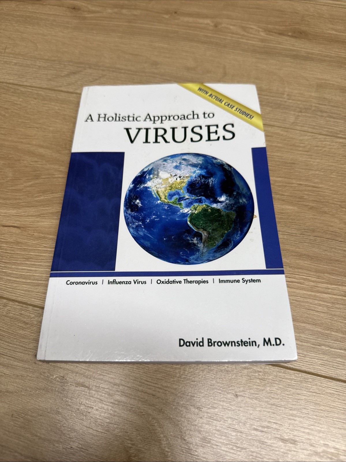 A Holistic Approach To Viruses David Brownstein Paperback Stained Pages