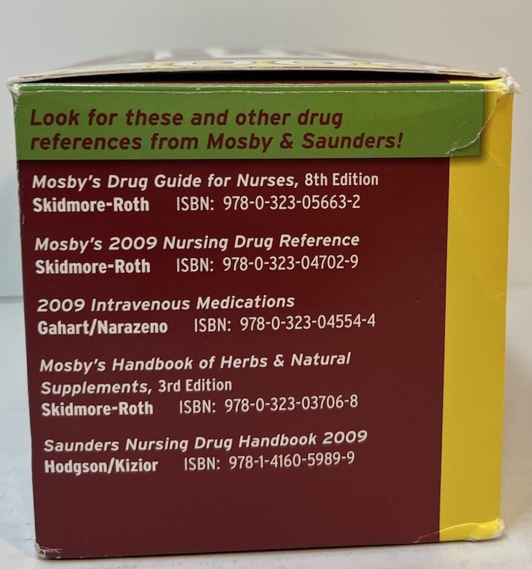 Mosby’s 2009 Nursing Drug Cards by Joseph A. Albanese and Patricia A. Nutz…