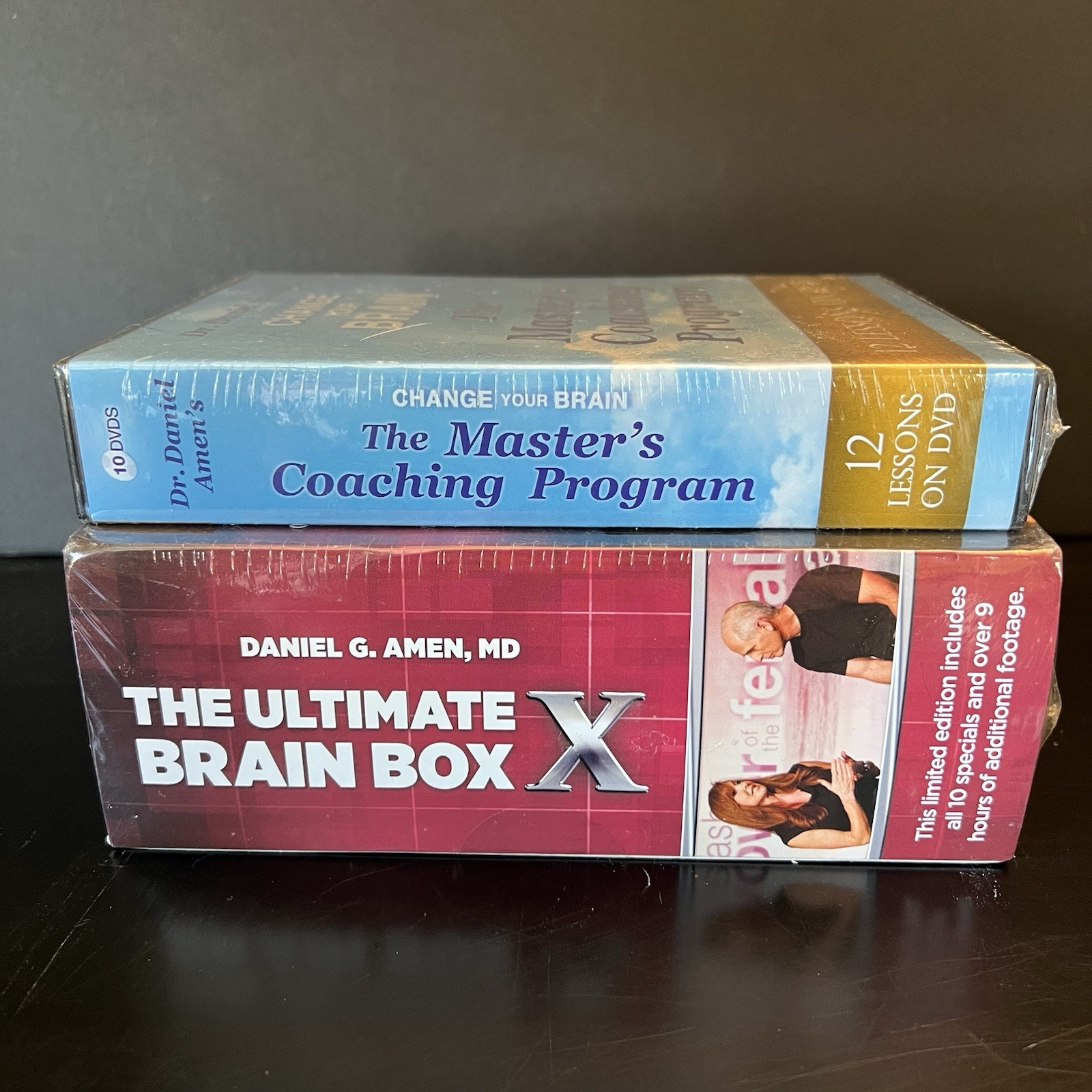 New The Ultimate Brain Box X DVD Set & Change Your Brain Set | Daniel G. Amen