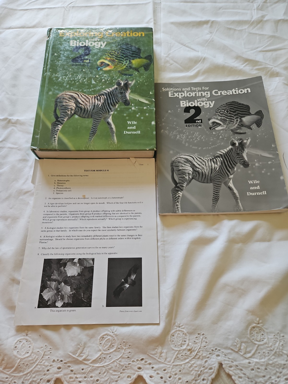Apologia Exploring Creation With Biology 3 Book Set 2nd Edition (I)