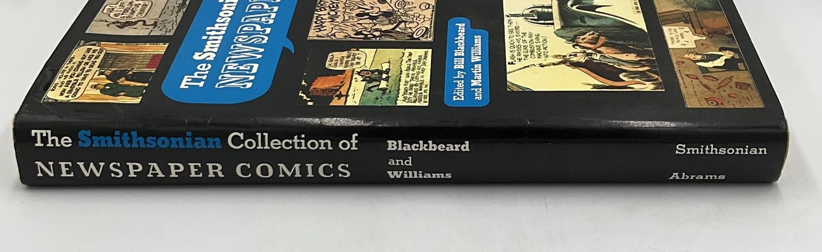 Vintage Smithsonian Collection Of Newspaper Comics Blackbeard HC Black 1977 USA