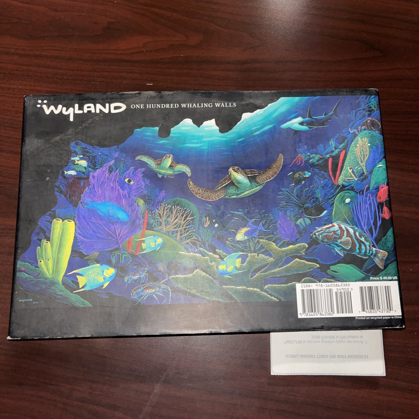 Wyland: One Hundred Whaling Walls (SIGNED)Coffee Table Hardcover Book