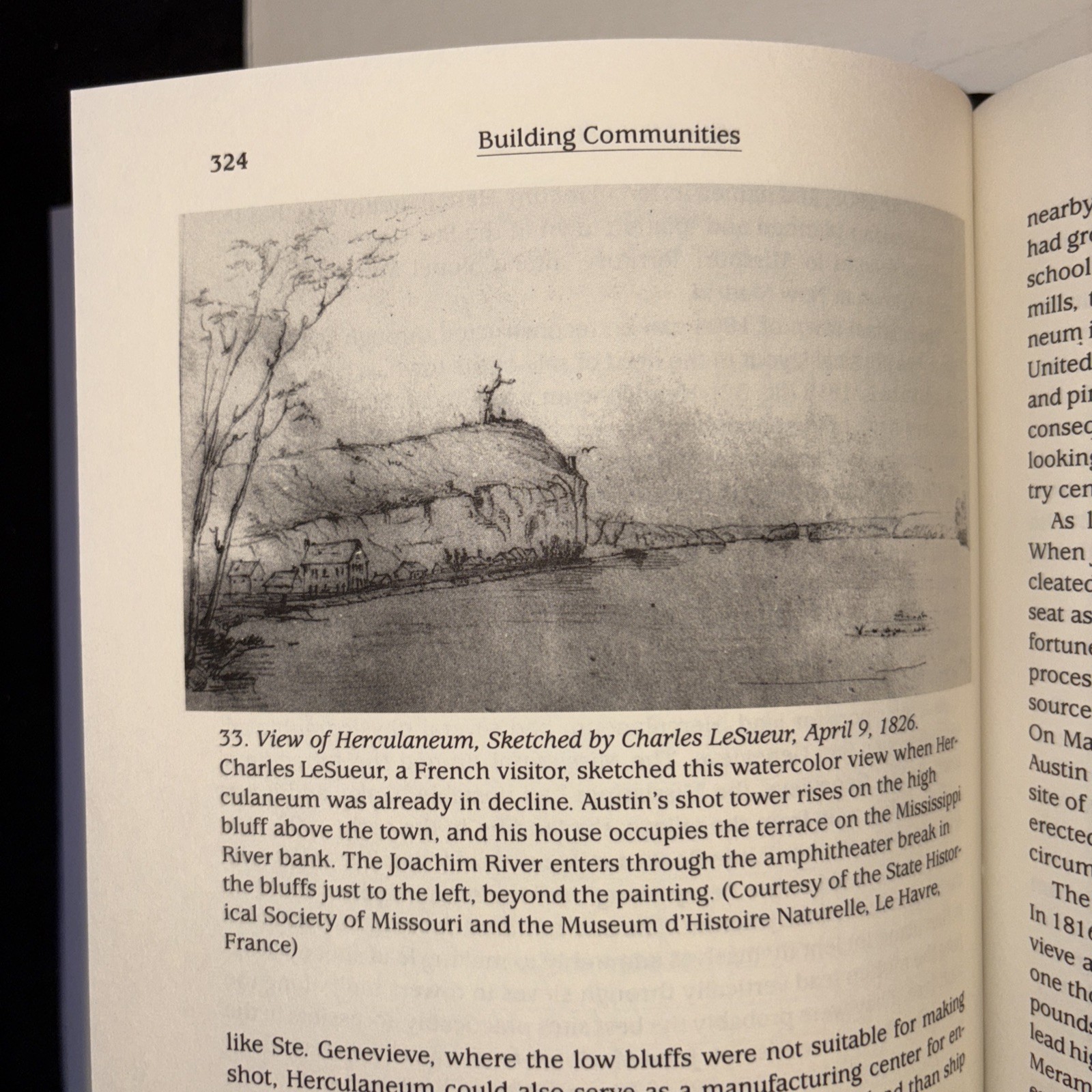 Opening the Ozarks : A Historical Geography of Missouri’s Ste. Genevieve..signed