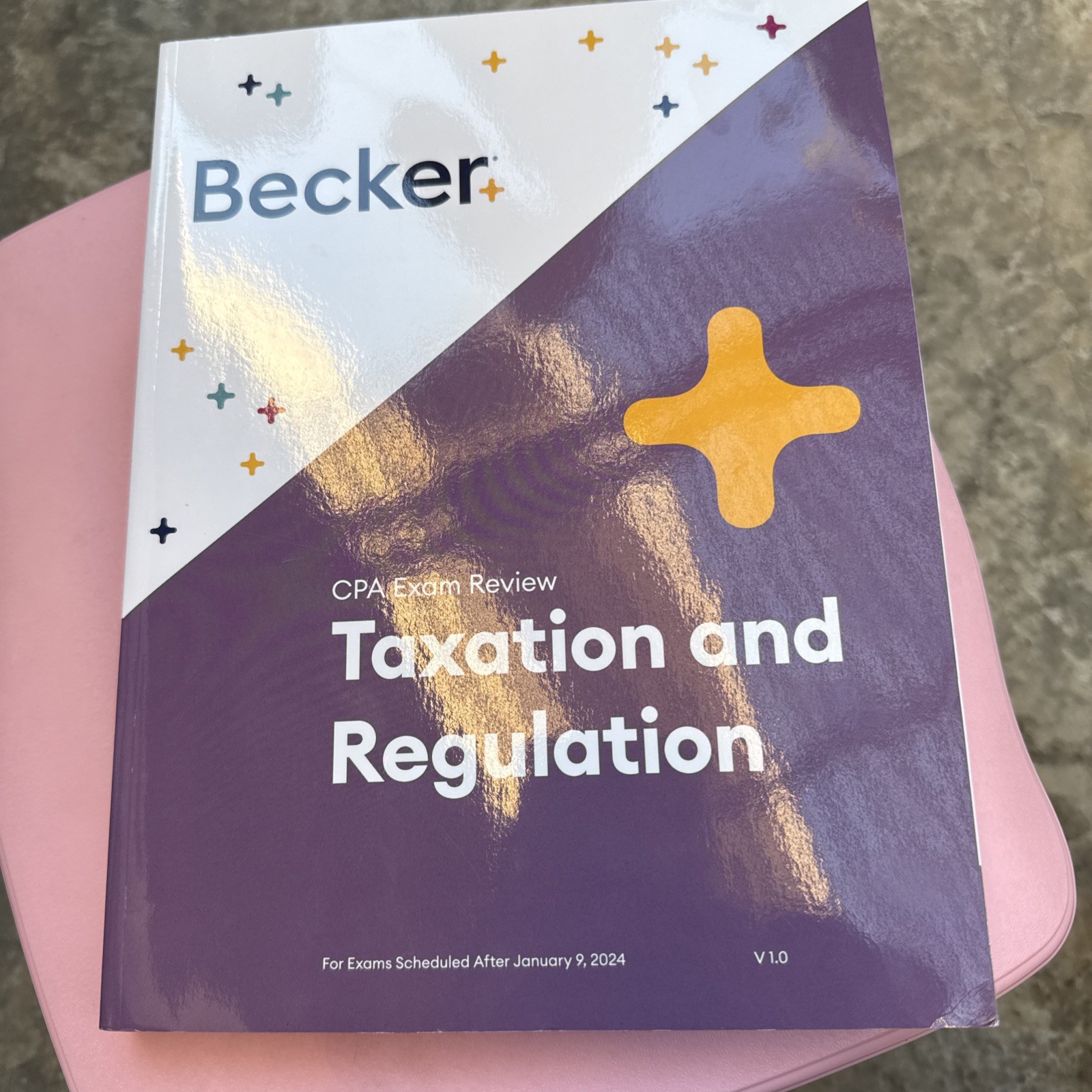 Becker CPA Exam Review -Taxation And Regulation V 1.0 After Jan 9, 2024