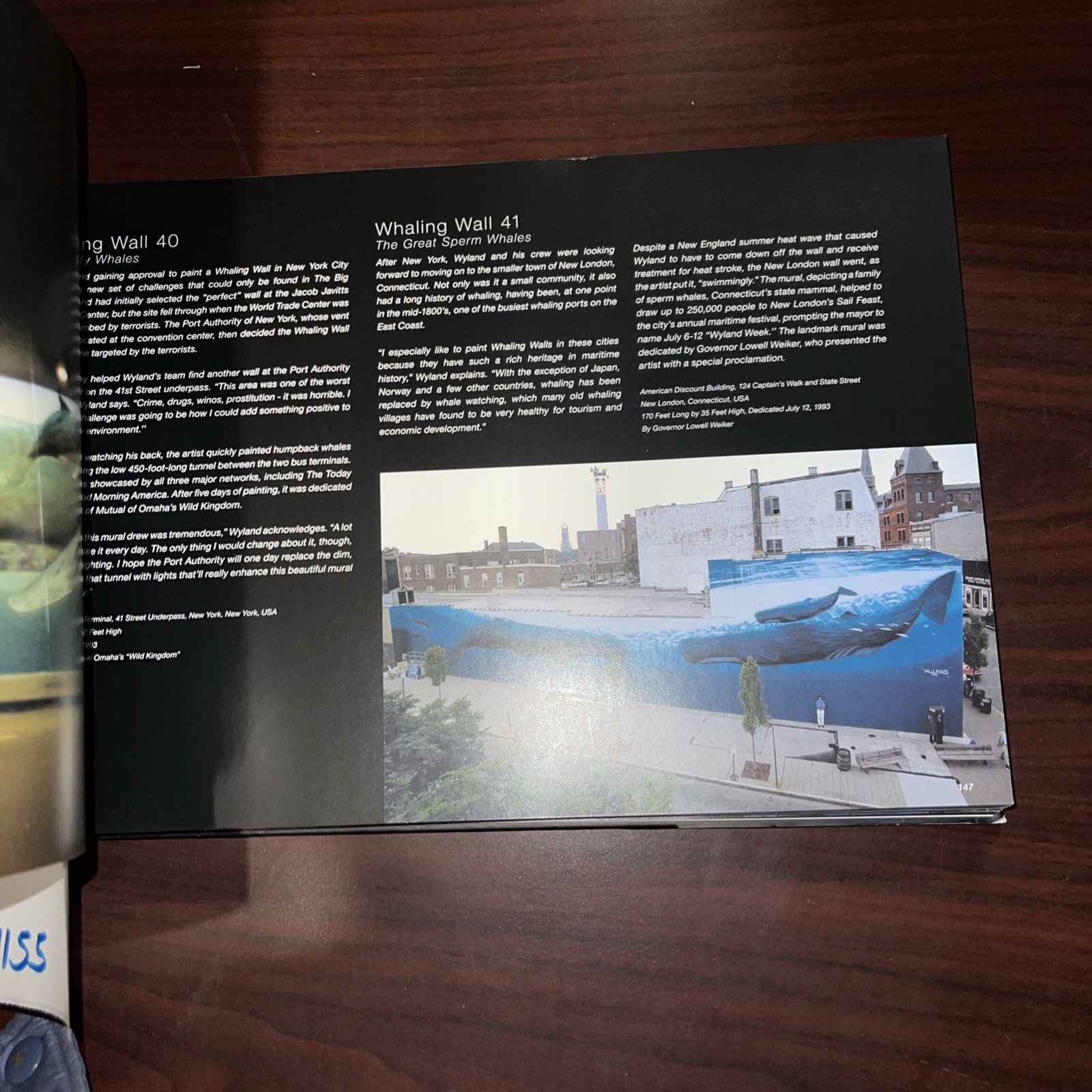 Wyland: One Hundred Whaling Walls (SIGNED)Coffee Table Hardcover Book