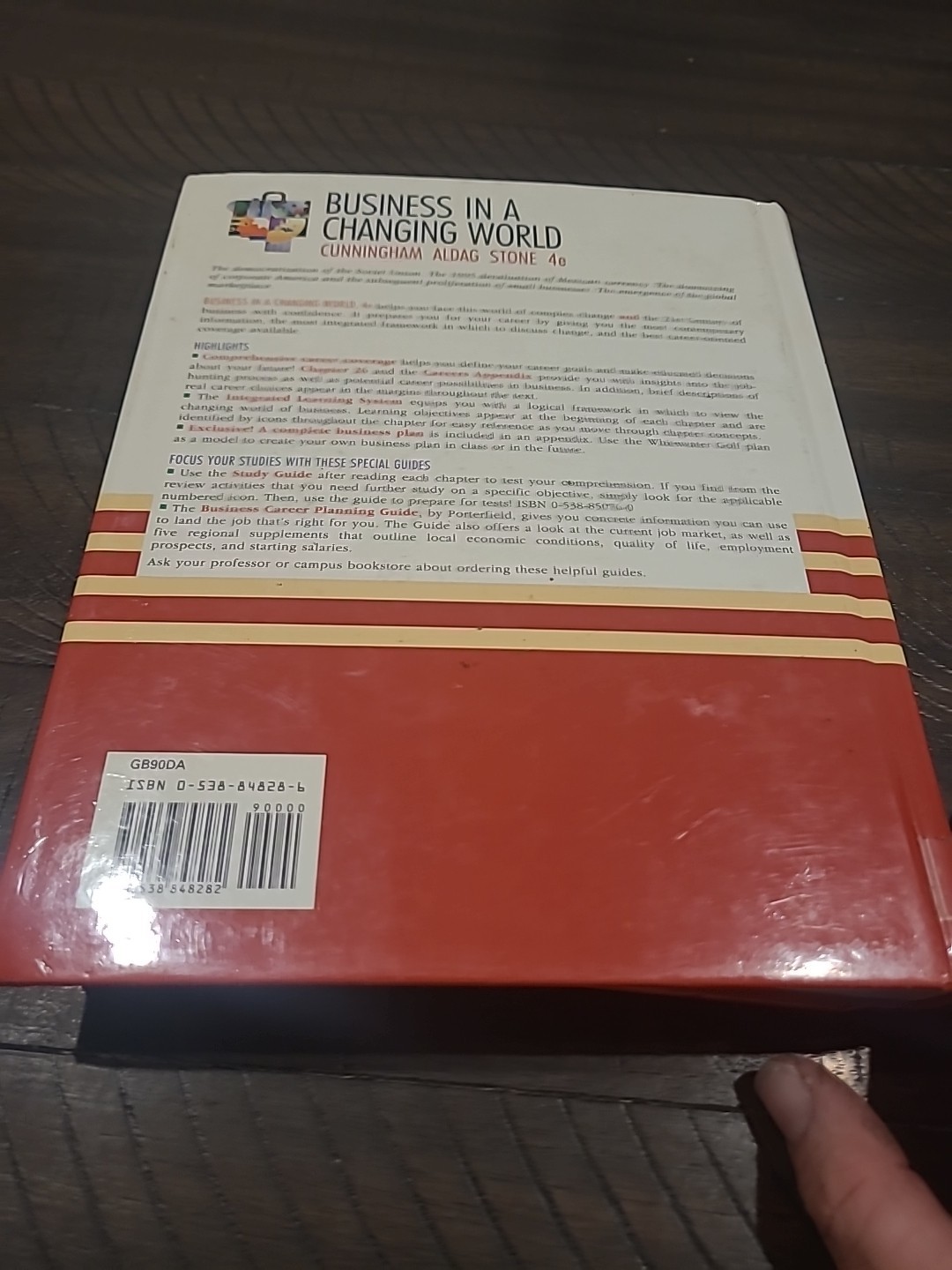 Business in a Changing World – Hardcover By Cunningham, William H. – VERY GOOD