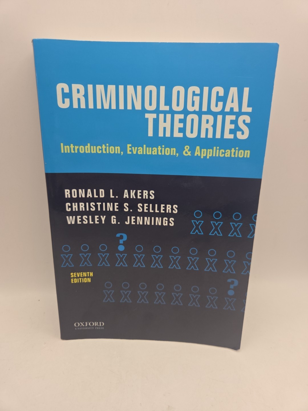Criminological Theories: Introduction, Evaluation, and Application – GOOD