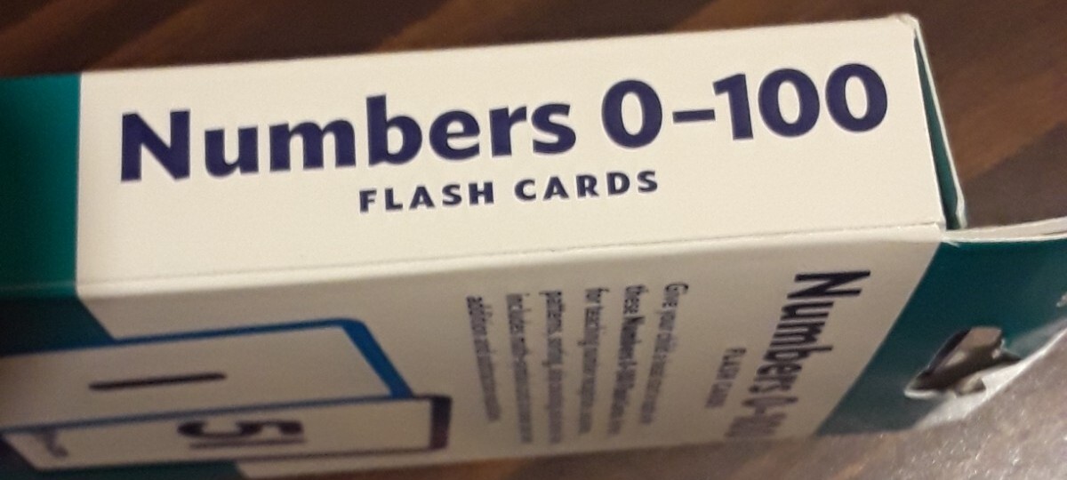 Flash Cards Ser.: Flash Cards: Numbers 0 – 100 by Scholastic (2018, Cards,Flash