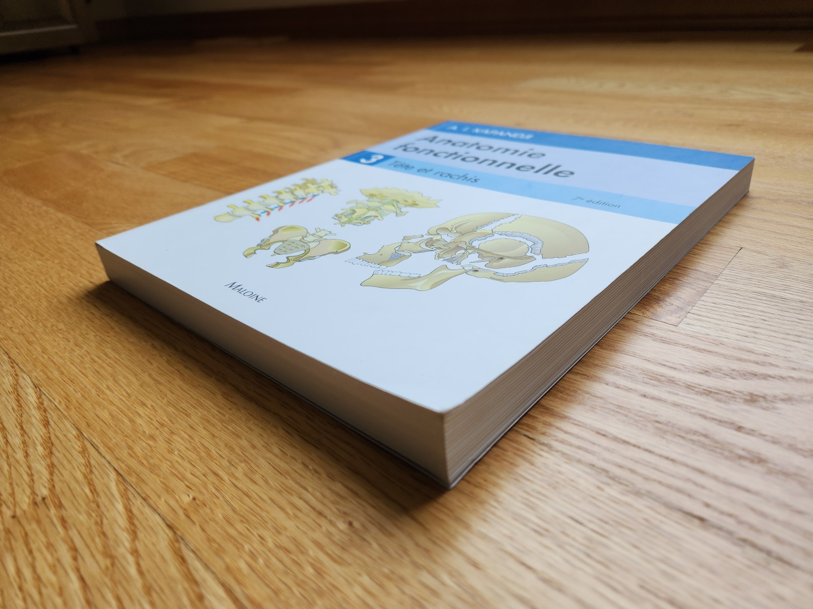 Anatomie Fonctionnelle – A.I. Kapandji – 7th Edition – 3-Volume Set – French