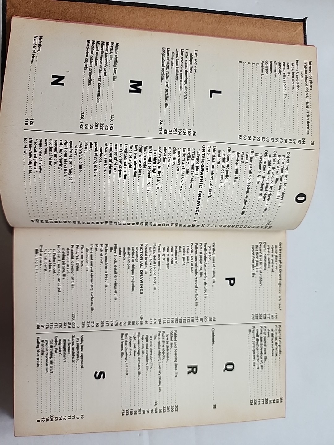 1943 AUDELS Answers On Blueprint Reading For Mechanics & Builders Book Vtg
