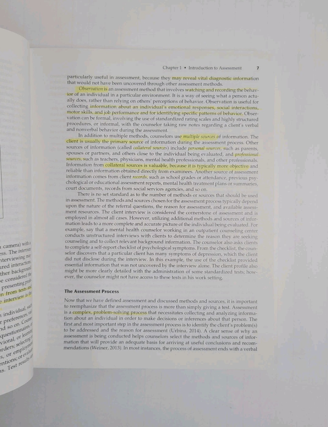 GOOD- Assessment Procedures for Counselors & Helping Professionals Carl Sheperis