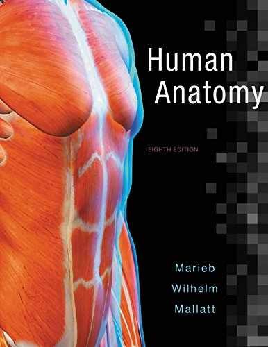 Human Anatomy (8th Edition) – Hardcover, by Marieb Elaine N.; – Very Good