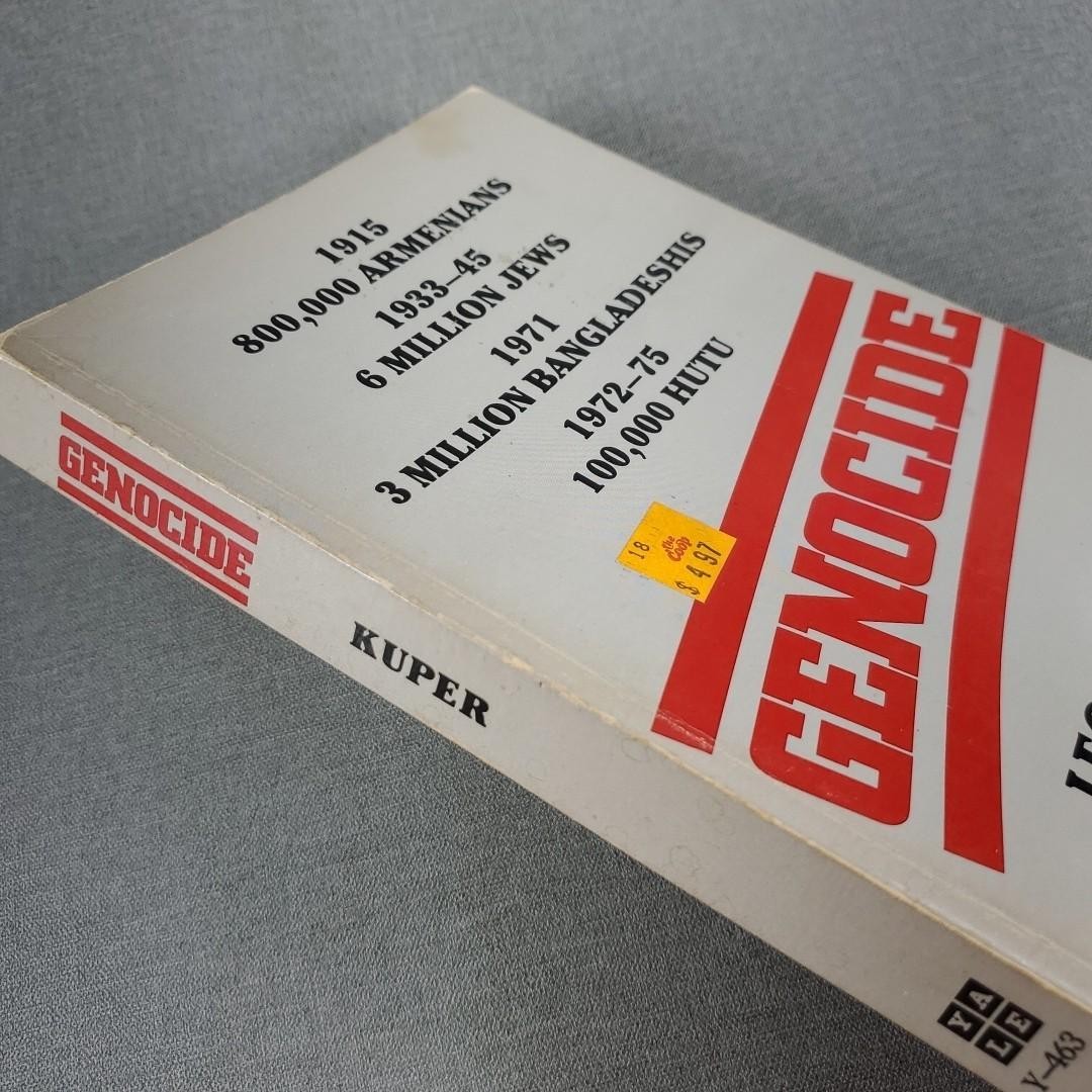 Genocide ~ Political Use by Leo Kuper 1981 Trade Paperback Book Yale Univ Press