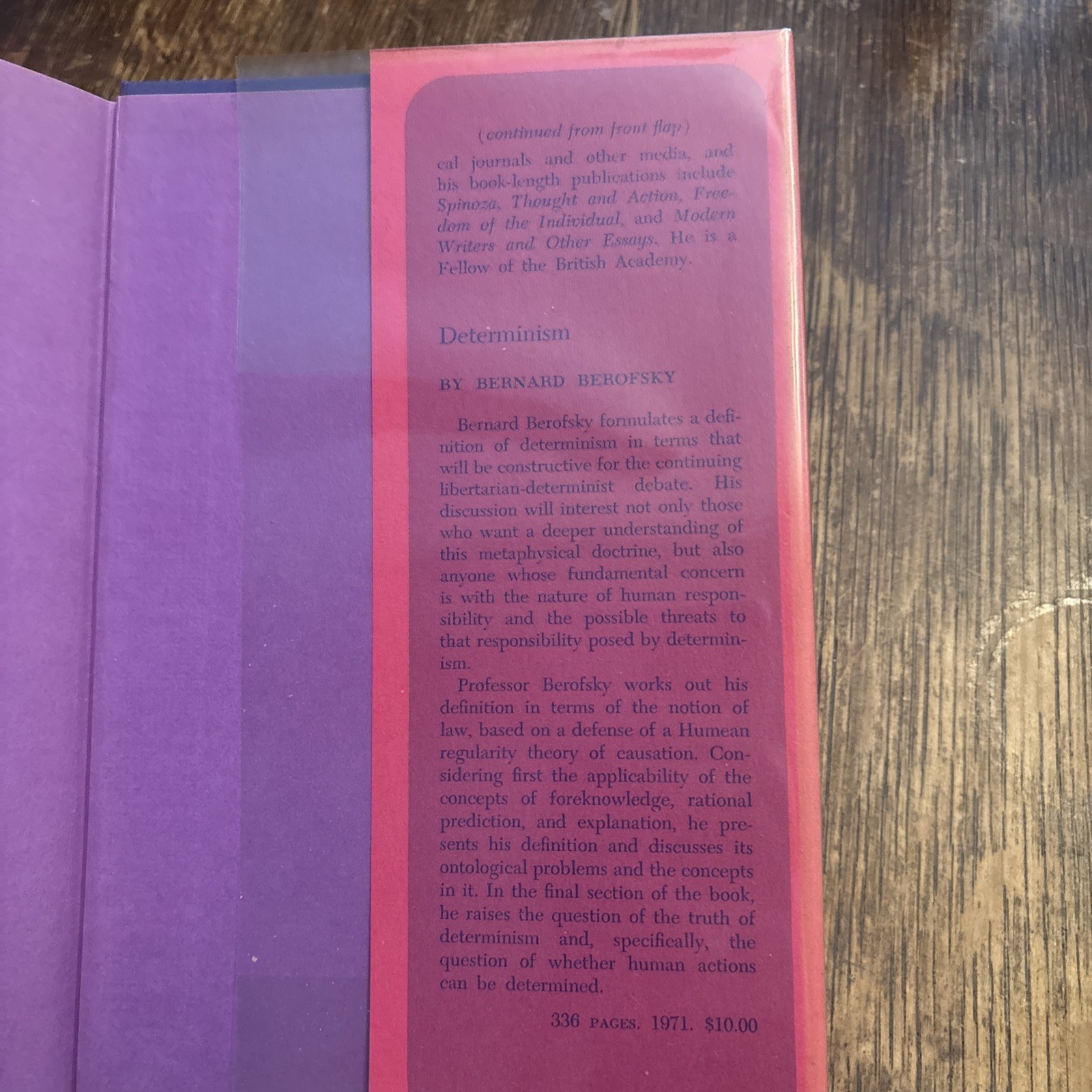 Freedom of Mind and Other Essays – Stuart Hampshire – 1971 First ed.