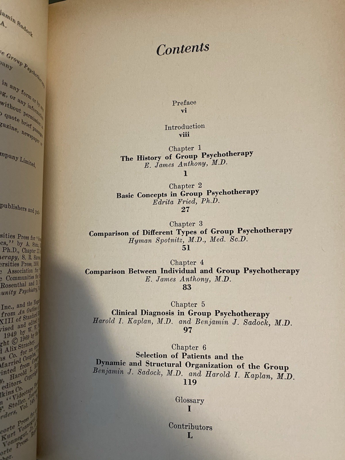 Lot of 4 Modern Group Books- Group Therapy 1st editions Harold I. Kaplan, M.D. +