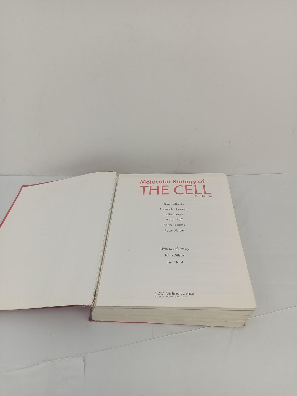 Molecular Biology of the Cell, 5th Edition