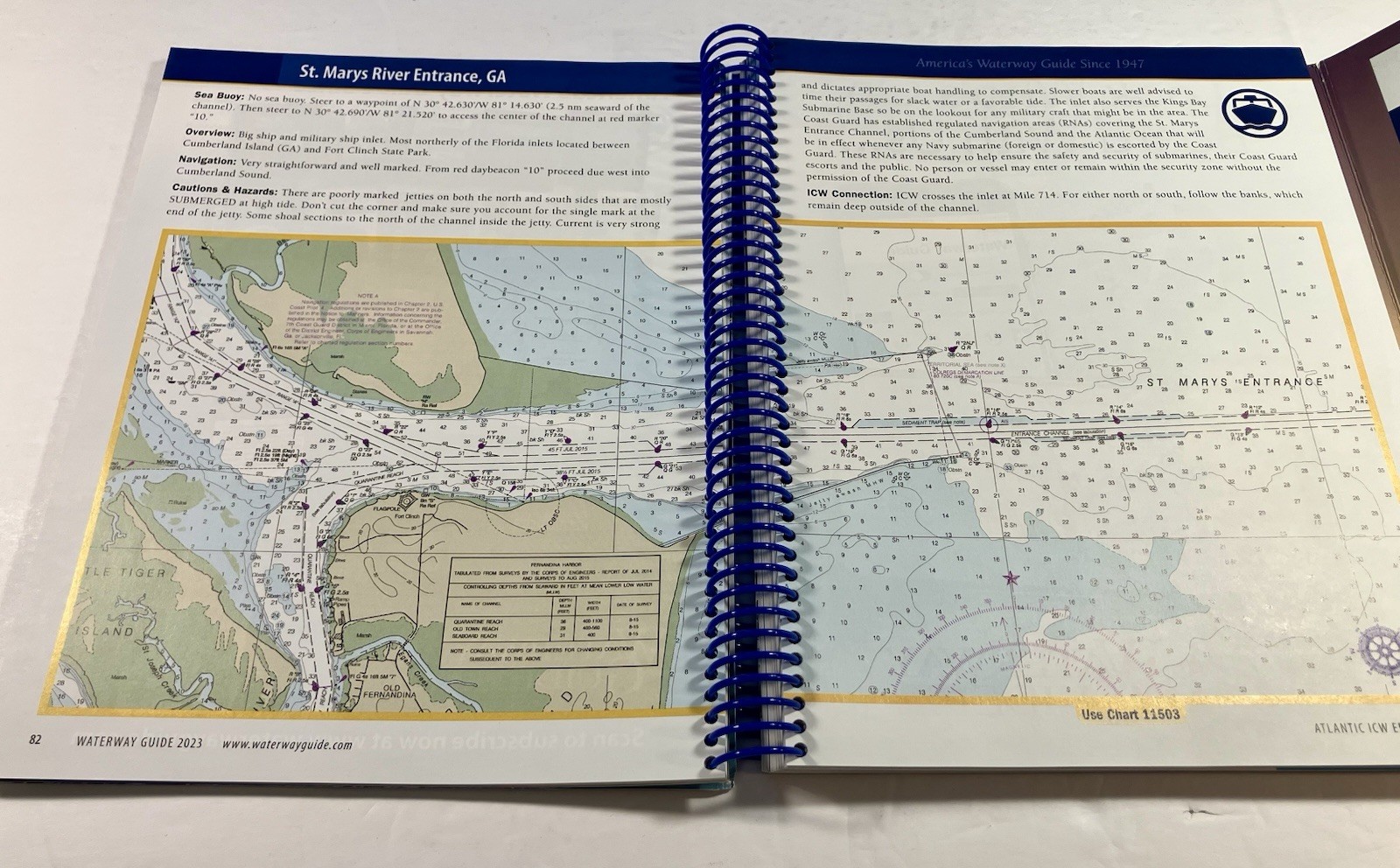 Waterway Guide Atlantic ICW 2023 Marinas & Anchorages Mile by Mile Navigation