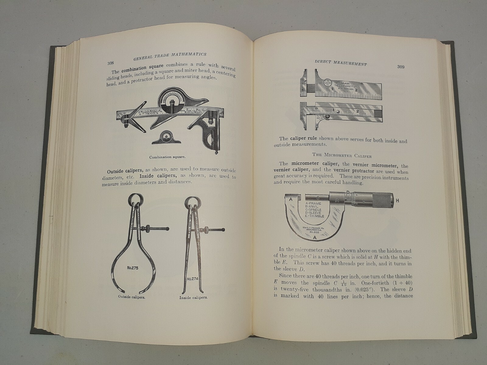 General Trade Mathematics Edwin P. VanLeuven 2nd Edition 1942 1952 Machinist