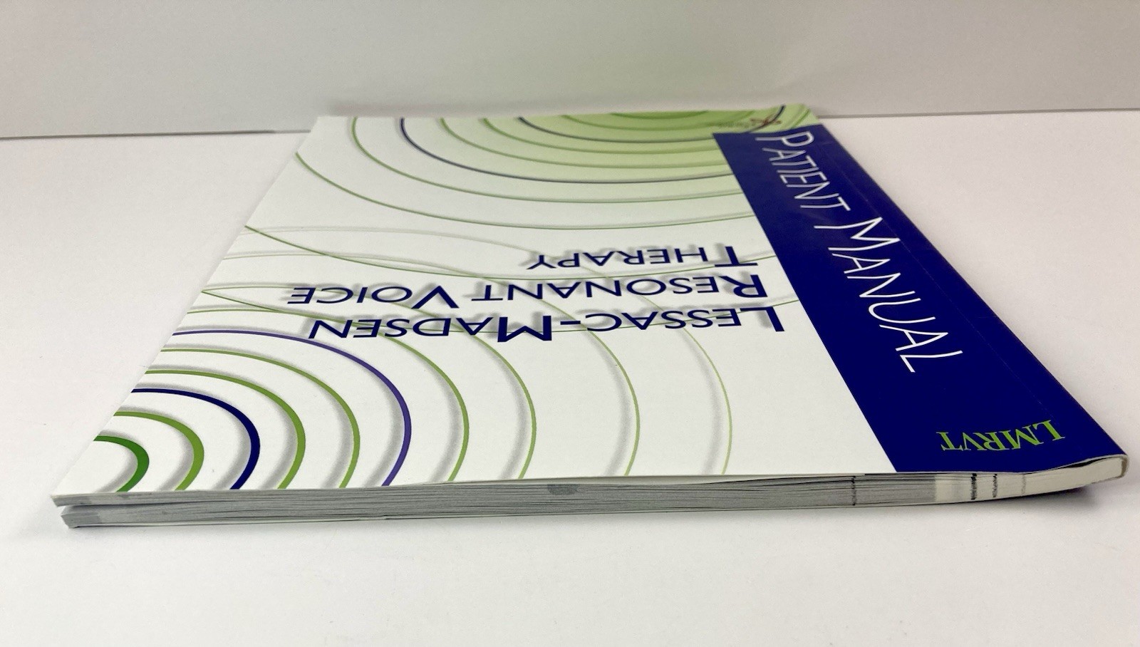 Lessac-Madsen Resonant Voice Therapy Patient Manual by Katherine Verdolini PB