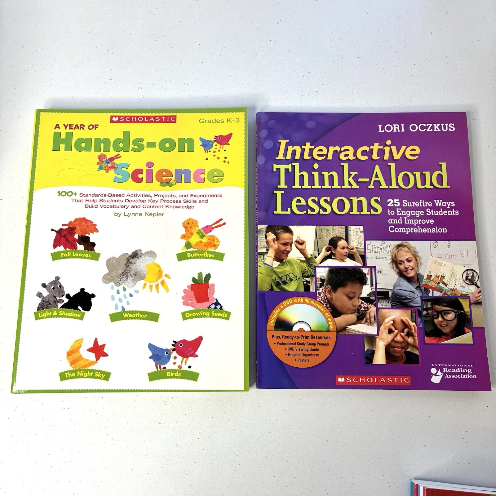 Lot of 11 Scholastic Workbooks Grade K-3 Homeschool Reading Writing Science
