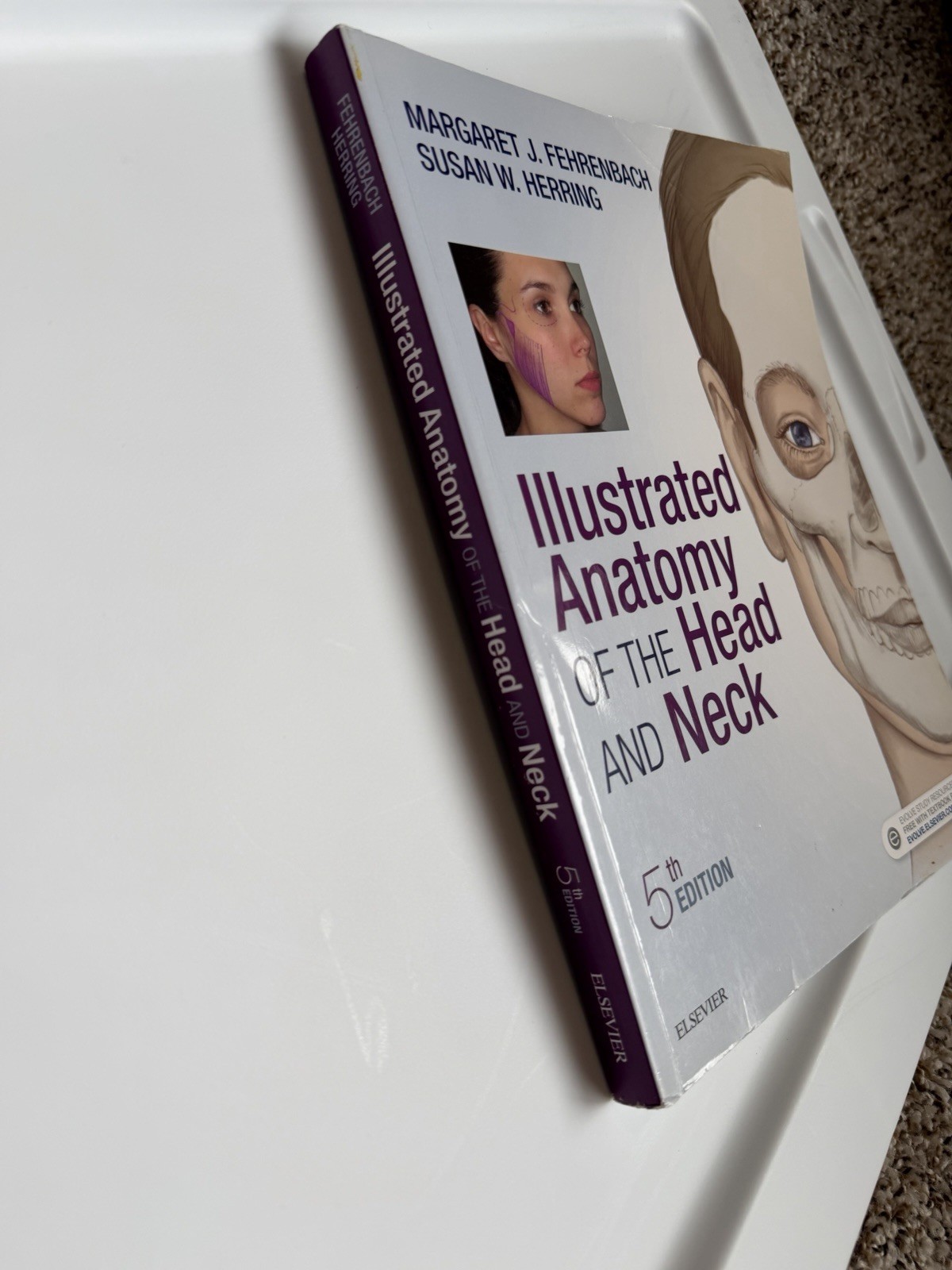 Illustrated Anatomy of the Head and Neck by Margaret J. Fehrenbach and Susan W.