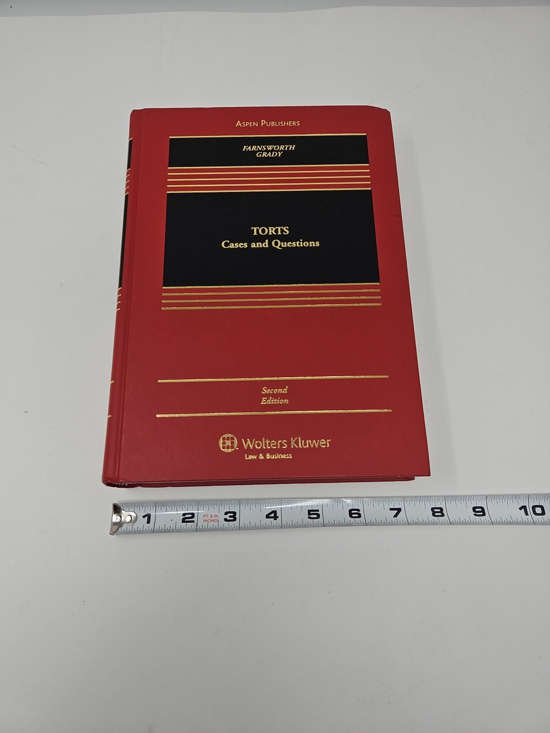 Torts – Cases and Questions 2nd Edition; Farnsworth, Grady