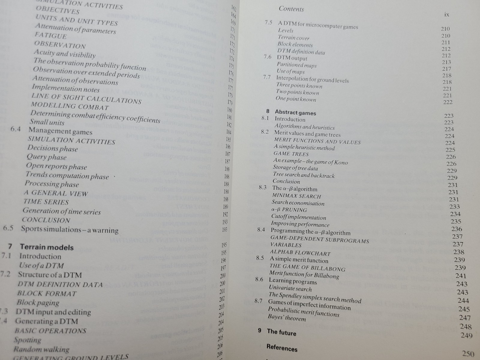 Games Programming – Eric Solomon – Cambridge University Press 1984