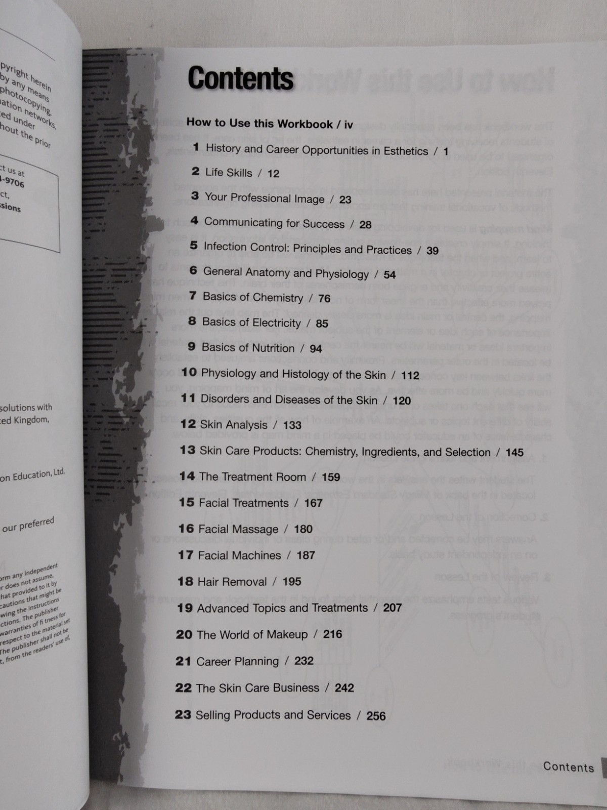 Milady Standard Esthetics Fundamental Lot (3) Textbook Workbook Exam Review ST46