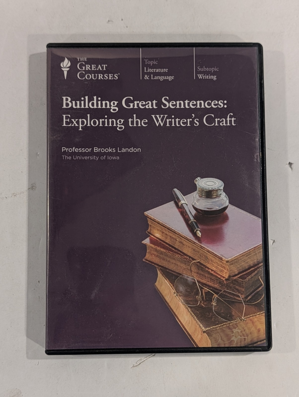 5 Lot Of Great Courses DVDs | Writing, Photography, Travel, Economics, English
