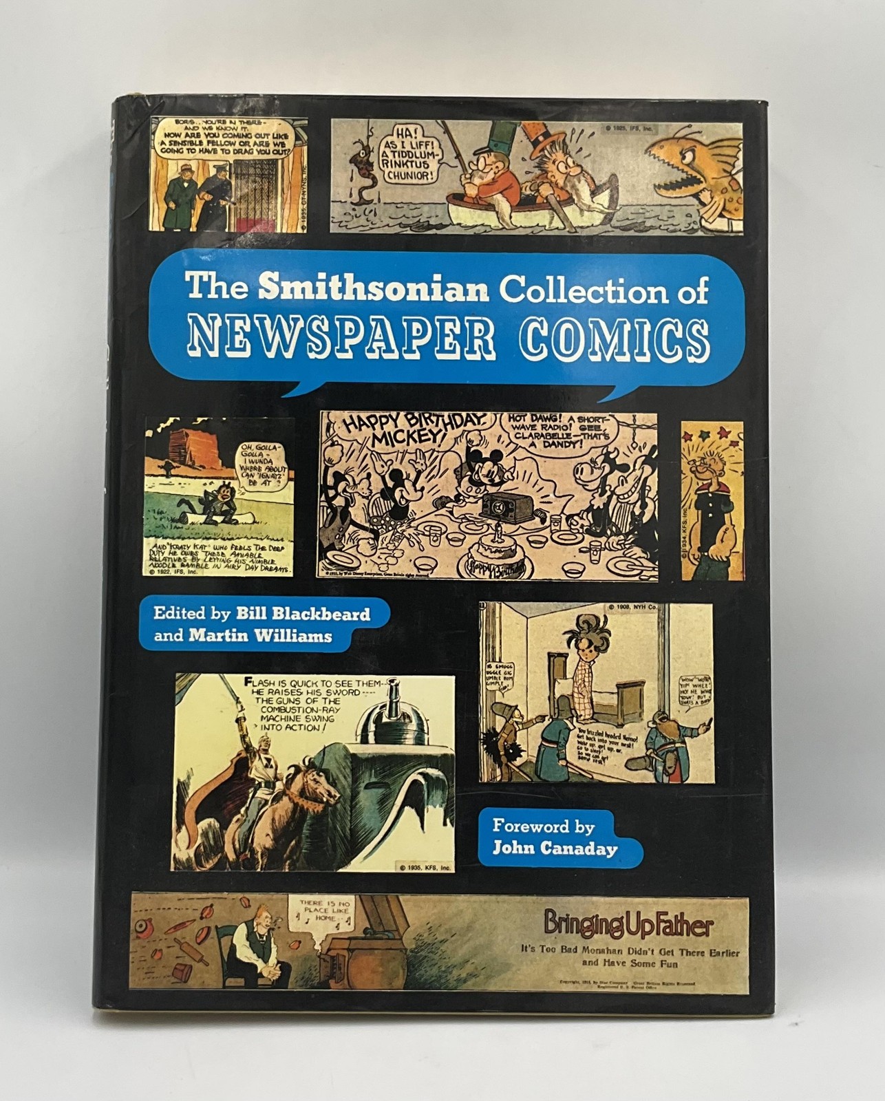 Vintage Smithsonian Collection Of Newspaper Comics Blackbeard HC Black 1977 USA