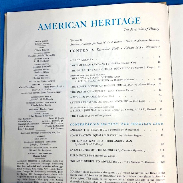 American Heritage, Hardcover Books, Apprx 100 pages each, 1969 – 1970 “YOU PICK”