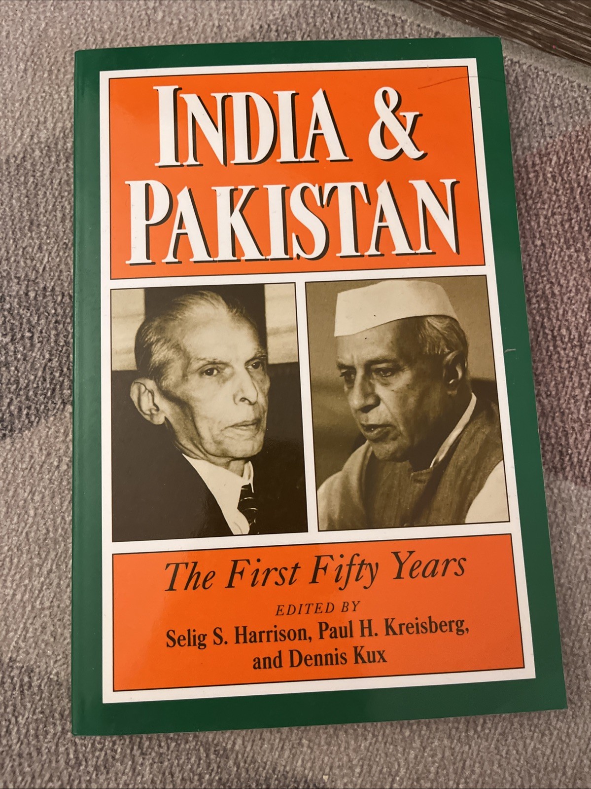 India and Pakistan: The First Fifty Years by Selig S. Harrison (English) Paperba