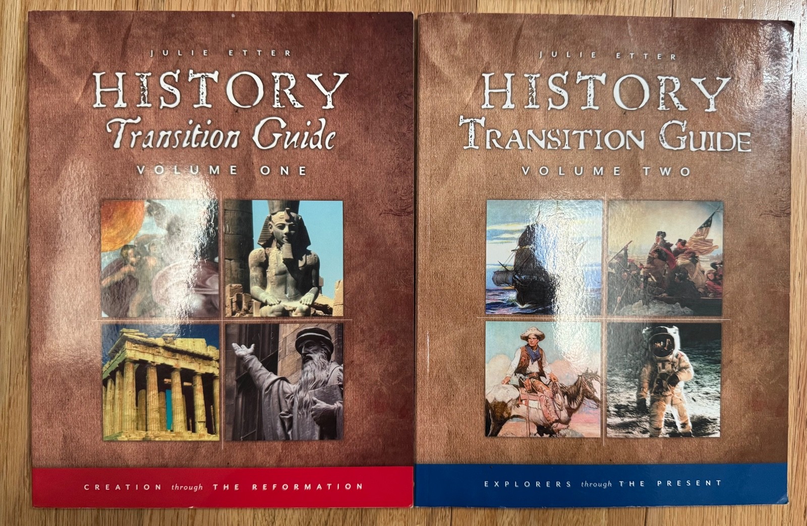Veritas Press Pages of History Volume 1 & 2 & Student Guides