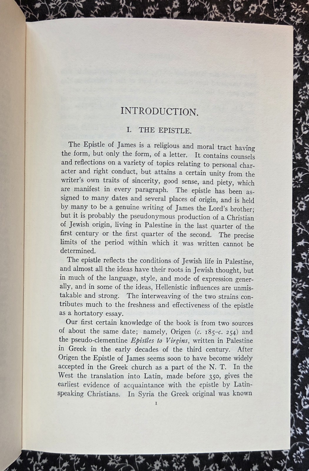 The Book Of St. James, The International Critical Commentary James Ropes 1978 HC