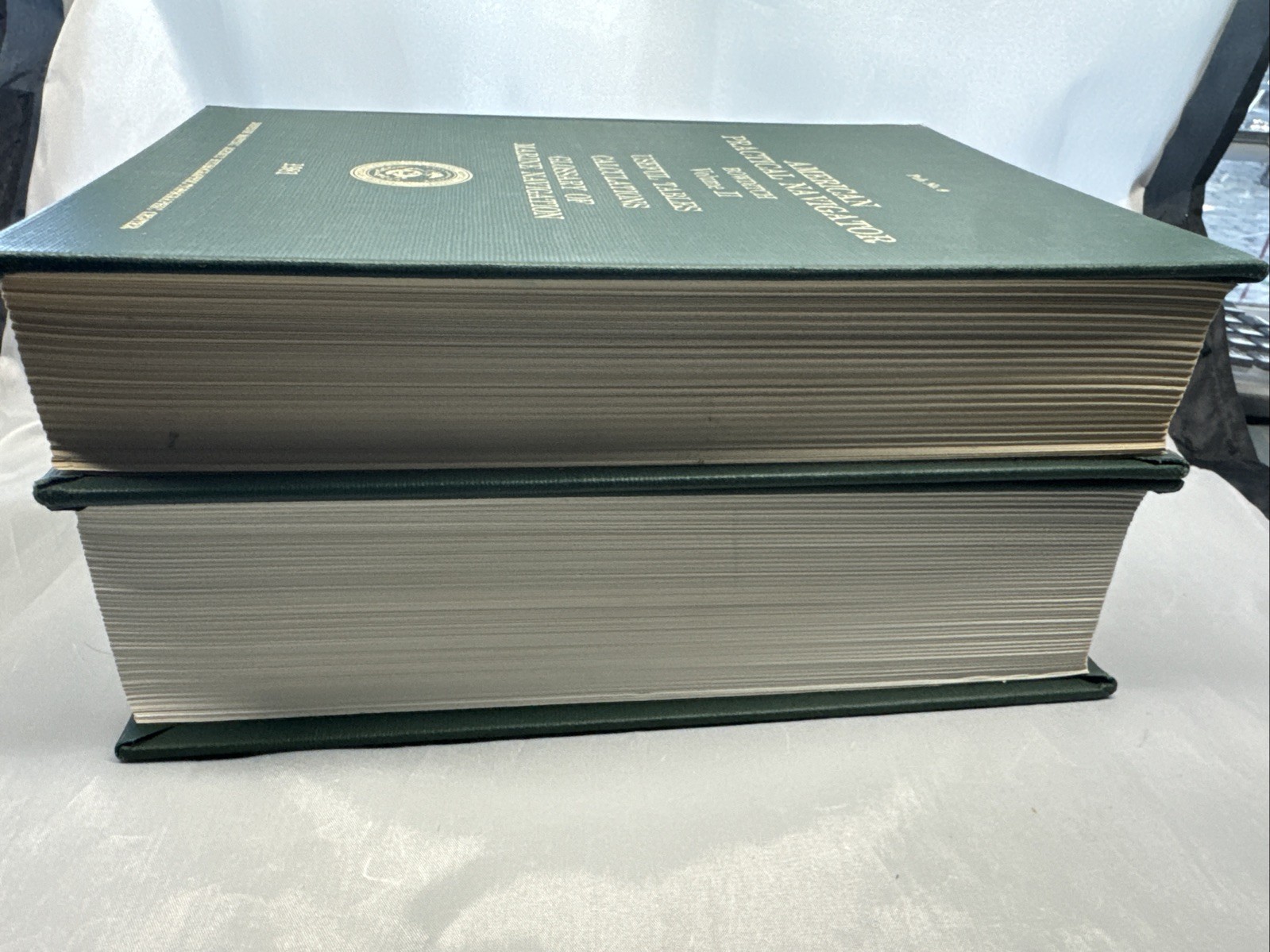 American Practical Navigator Pub 9 Bowditch Vol I & II 1981 1984 HC Set