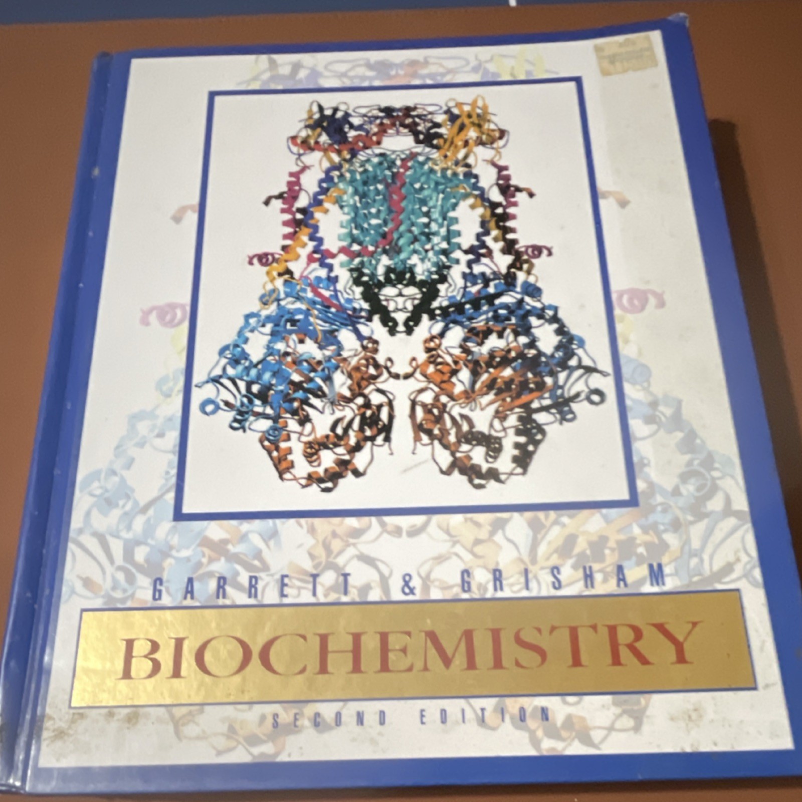 Biochemistry Second Edition Garrett & Grisham Saunders Hardcover Sunburst Series