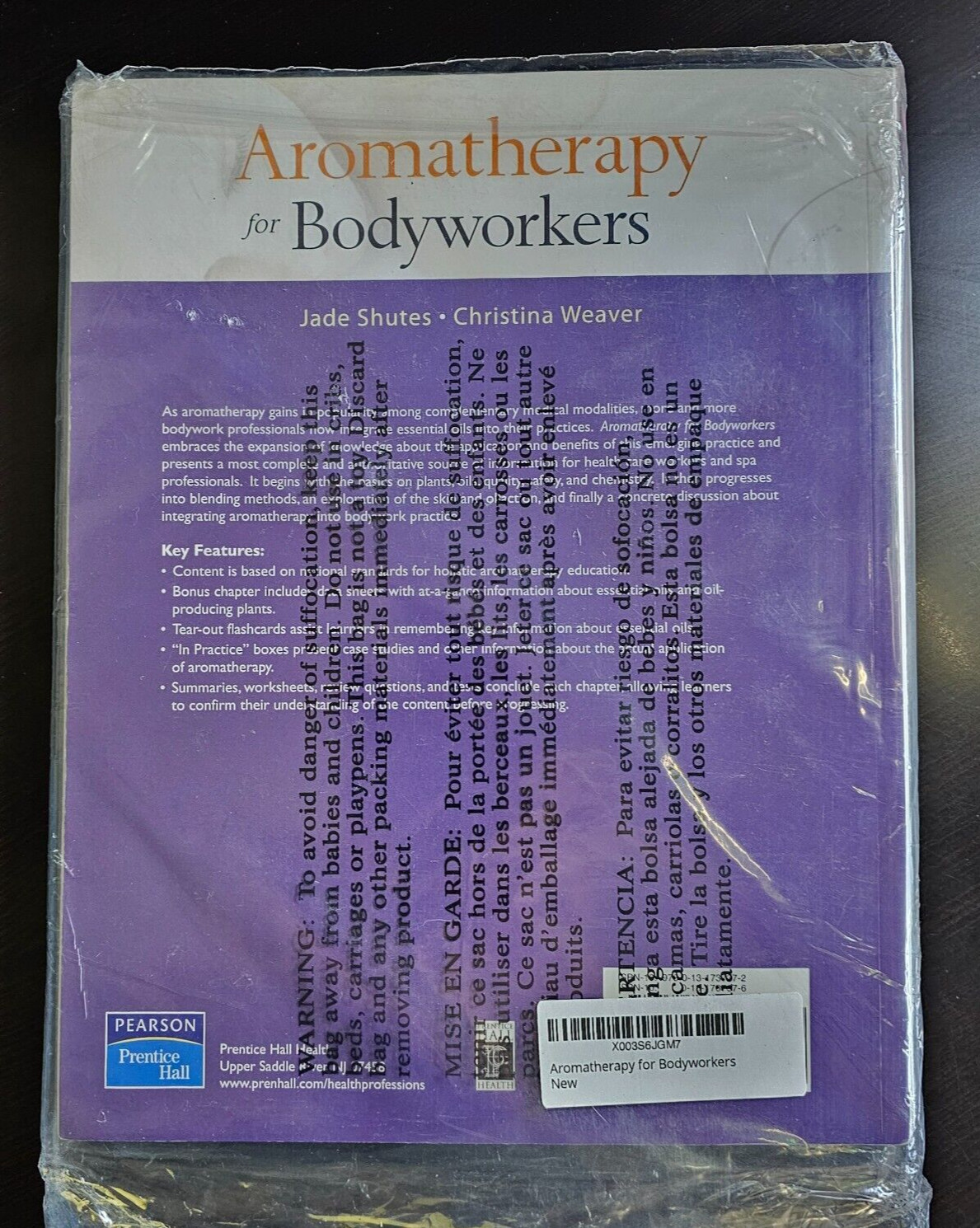 AROMATHERAPY FOR BODYWORKERS By Jade Shutes & Christina Weaver NEW SEALED