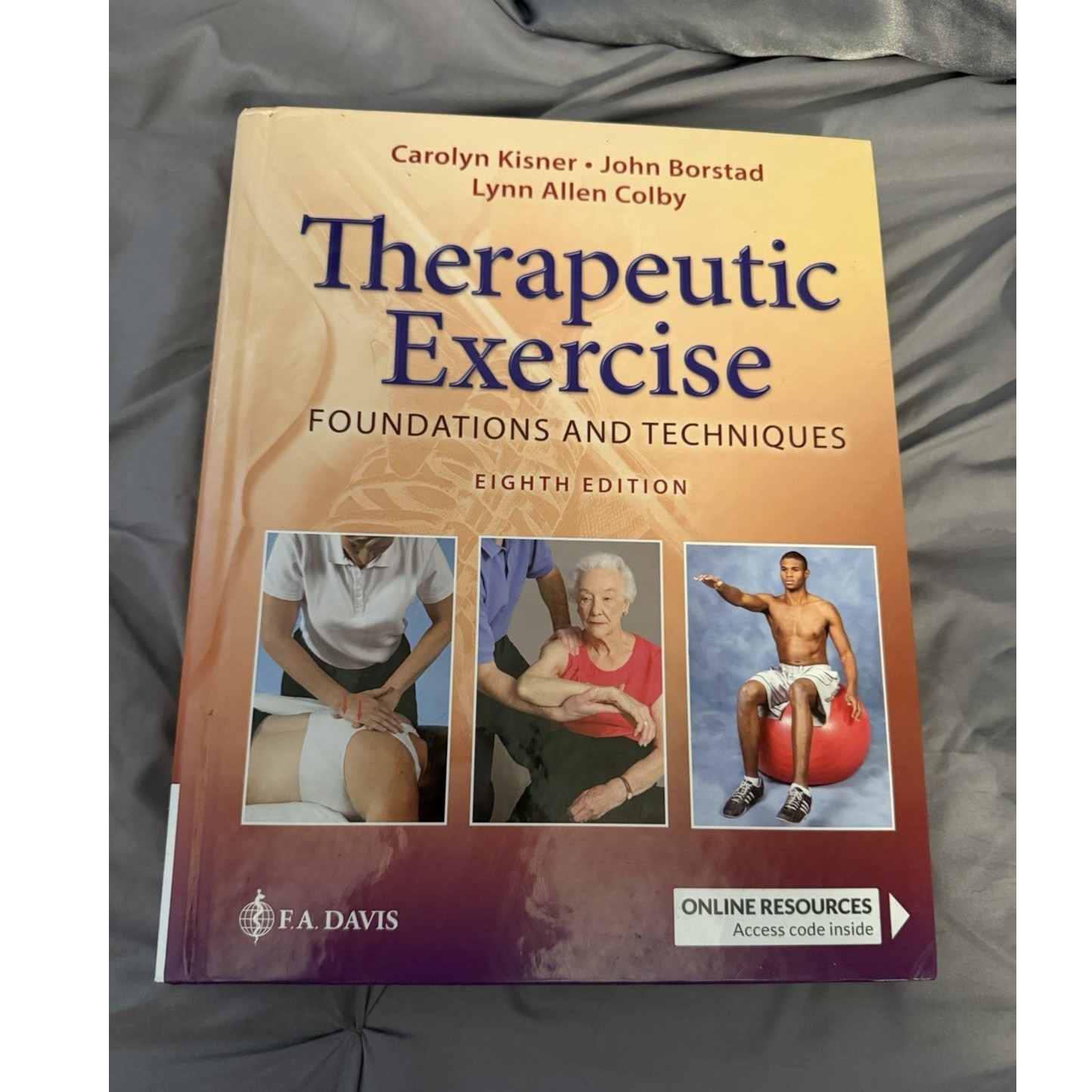 F.A. Davis Therapeutic Exercise: Foundations & Techniques 8th Ed 2017 PB Kisner