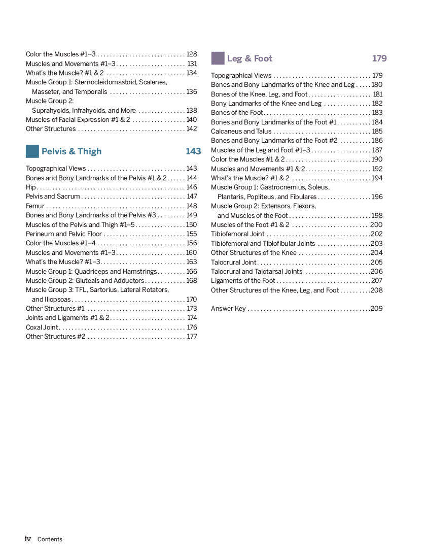 Trail Guide to the Body Student Workbook – 6th Edition