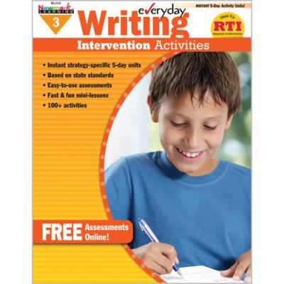 Newmark Learning Grade 3 Everyday Writing Intervention Activity – Book (New)