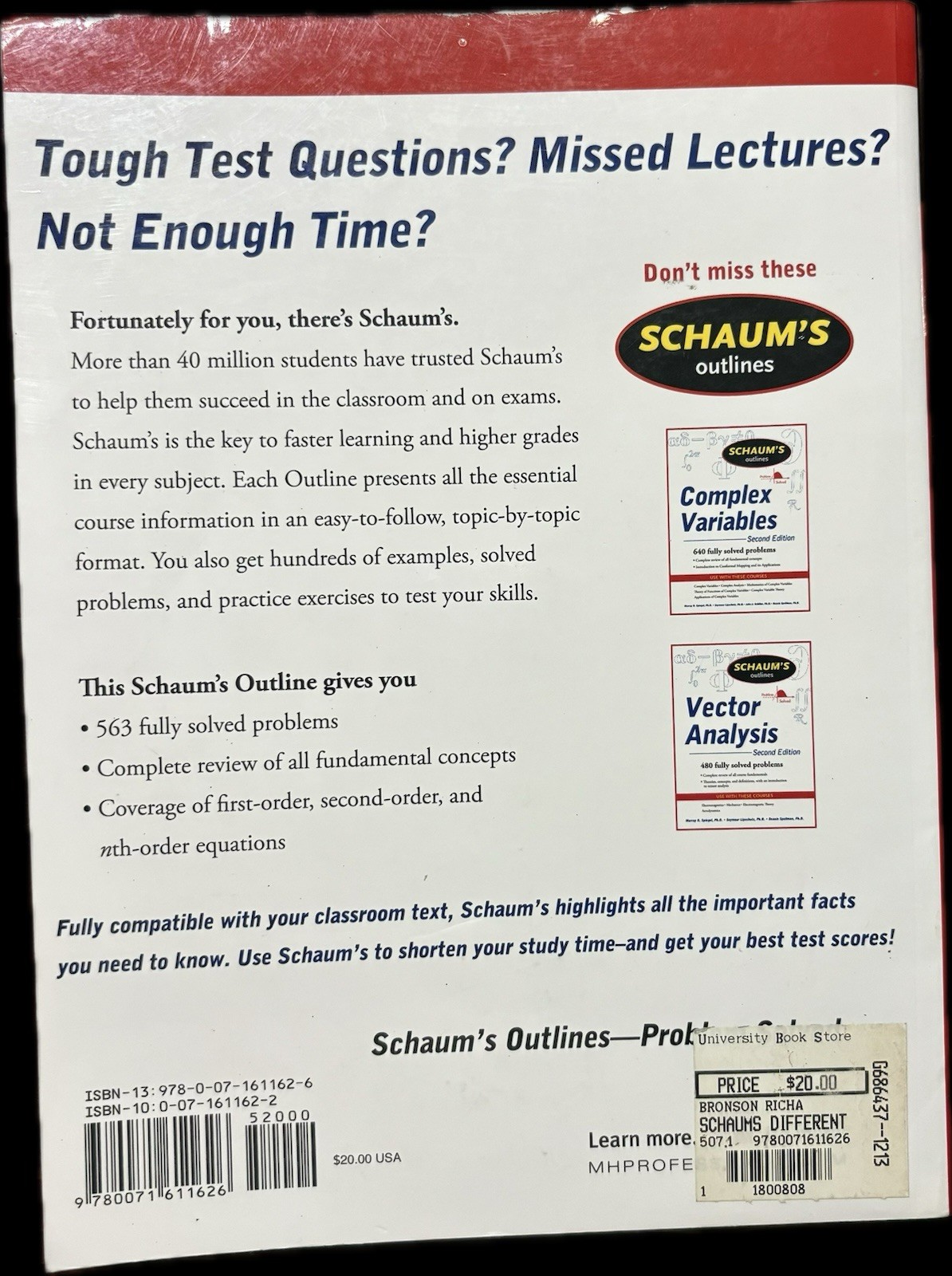 Schaum’s Outline Ser.: Schaum’s Outline of Differential Equations
