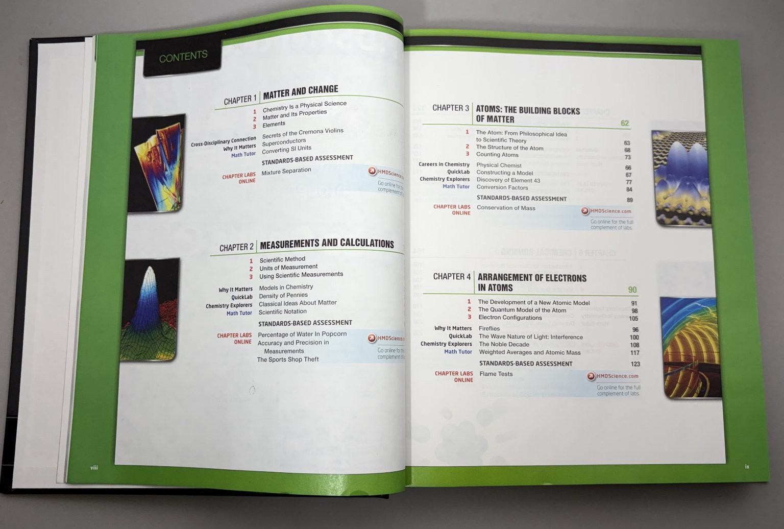 Modern Chemistry Sarquis Textbook Teacher Ed 2012 Hardcover Illustrated